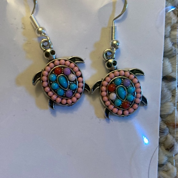 “Sea Turtle” earrings. - Picture 3 of 3